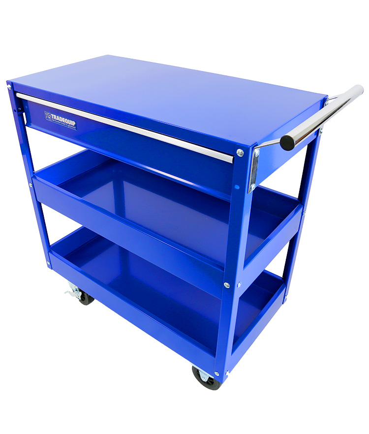 Workshop Tool Trolley 1 Drawer 2 Tray